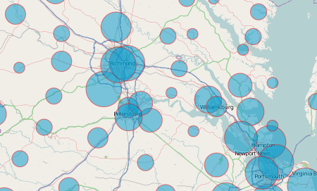 OL-Symbology proportional symbols